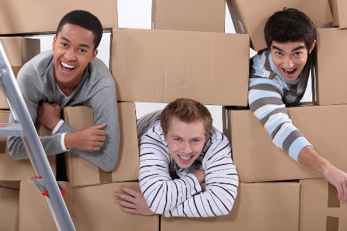 Packed furniture and moving van for Bermondsey removals