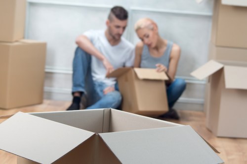 Sustainable moving and recycling process for a Bermondsey removal job