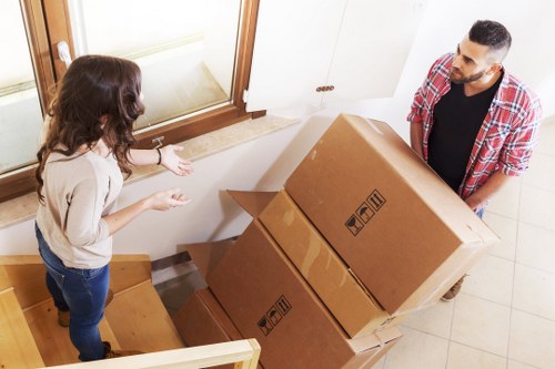 Commercial removals in Bermondsey office space