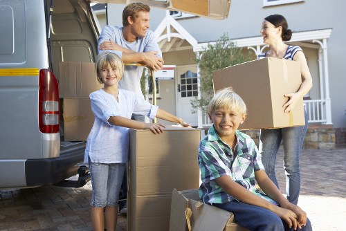 Packing and loading items for removal services in Bermondsey