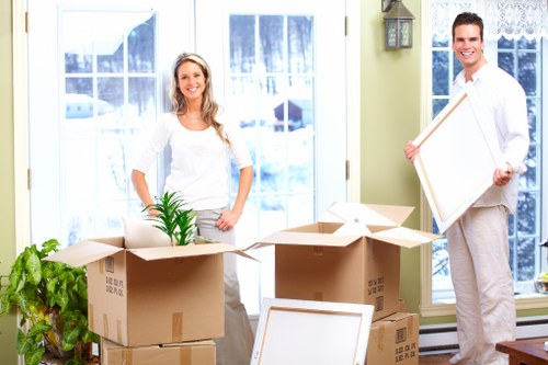 Commercial removals support for a Bermondsey business move