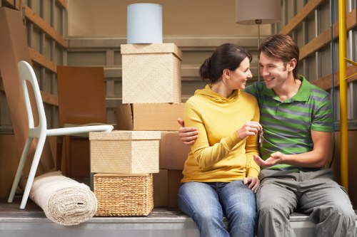 Unpacking and box organisation support for Bermondsey relocations