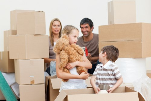 Bermondsey movers handling household items and transport for a local relocation